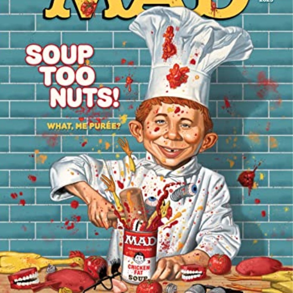 MAD MAGAZINE FEB 2023 #29 ALL FOOD ISSUE NICE CONDITION RARE SOUP TOO NUTS!